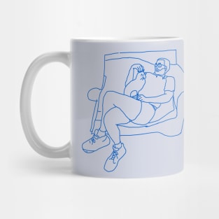 Time for a kitty cuddle! Mug